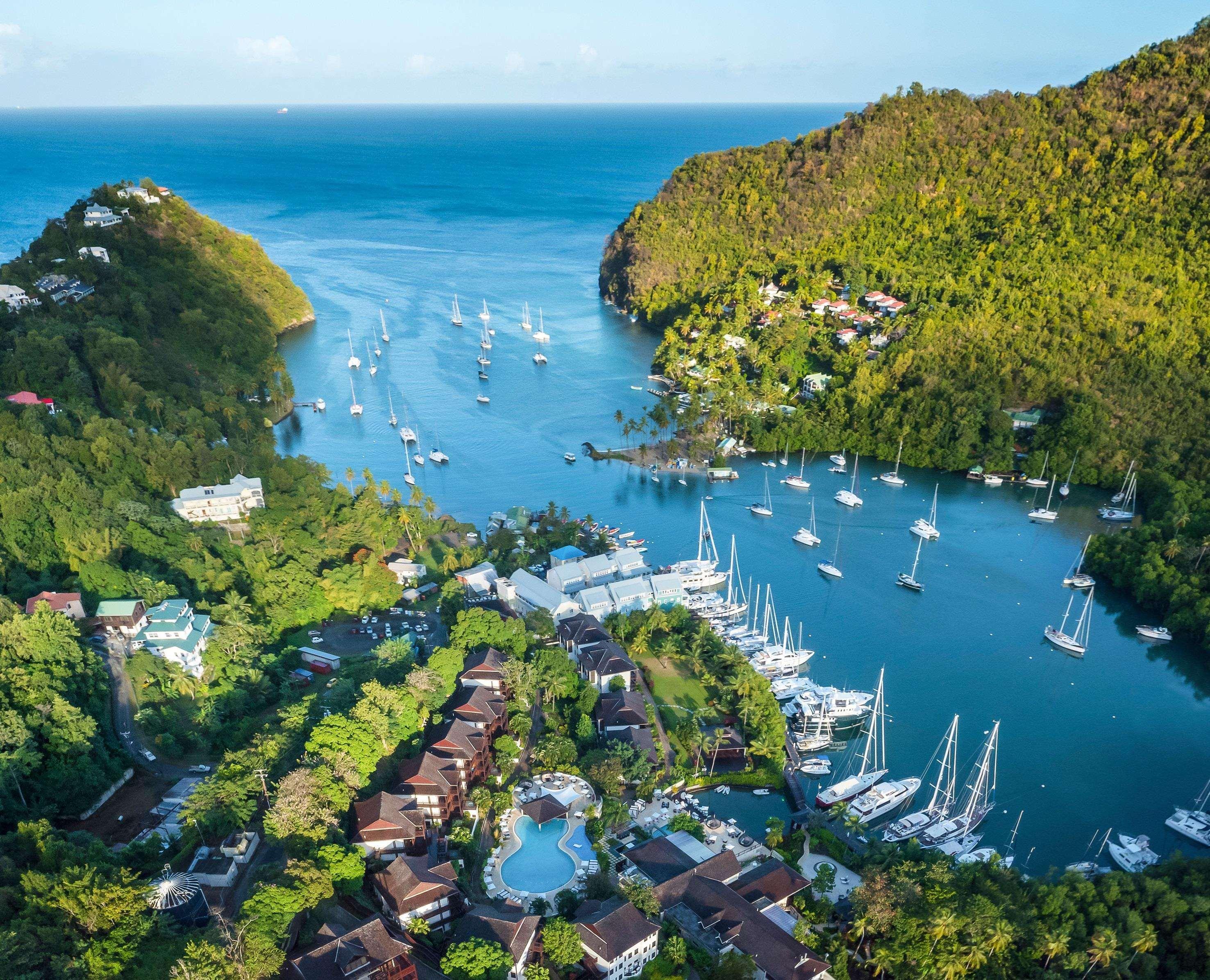 Marigot Bay Resort And Marina Exterior foto